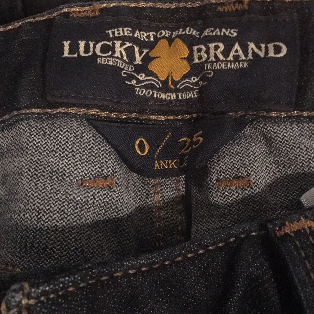Dark Denim Jeans-ankle cut